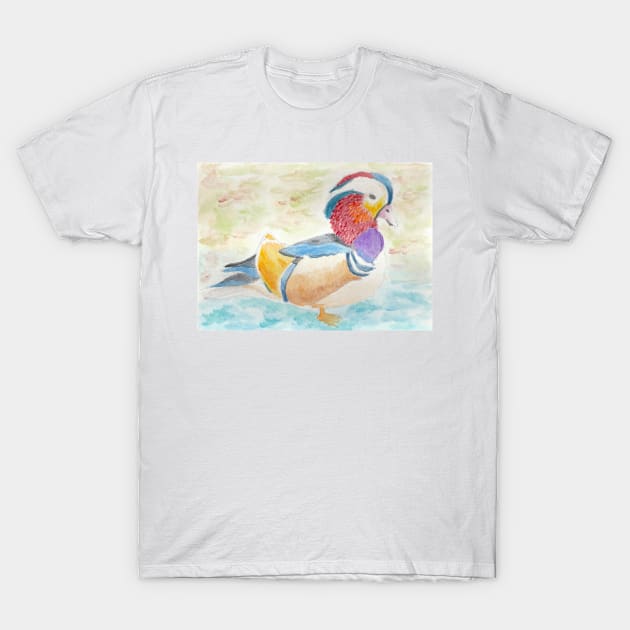 Mandarine duck T-Shirt by Ezhael